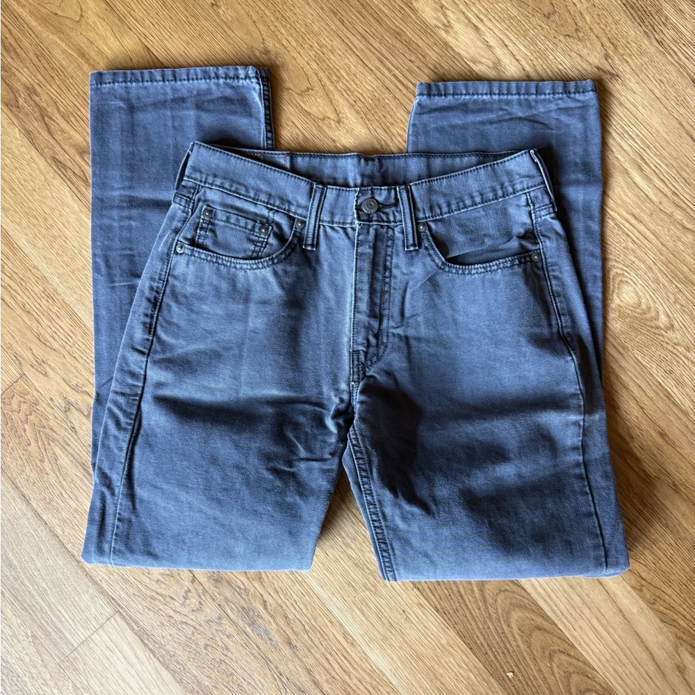 Levi's 514 Men's Charcoal Jeans - Size 30 x 30